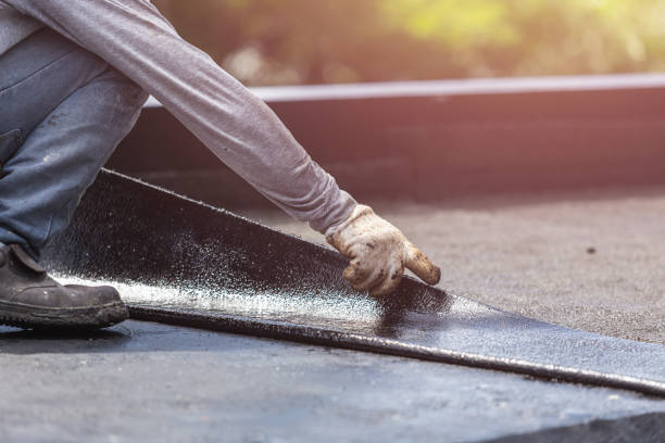 Professional Exterior Waterproofing technician working in Issue, MD